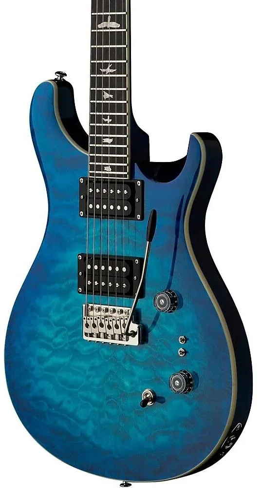 Электрогитара PRS SE Custom 24-08 Quilt Blue