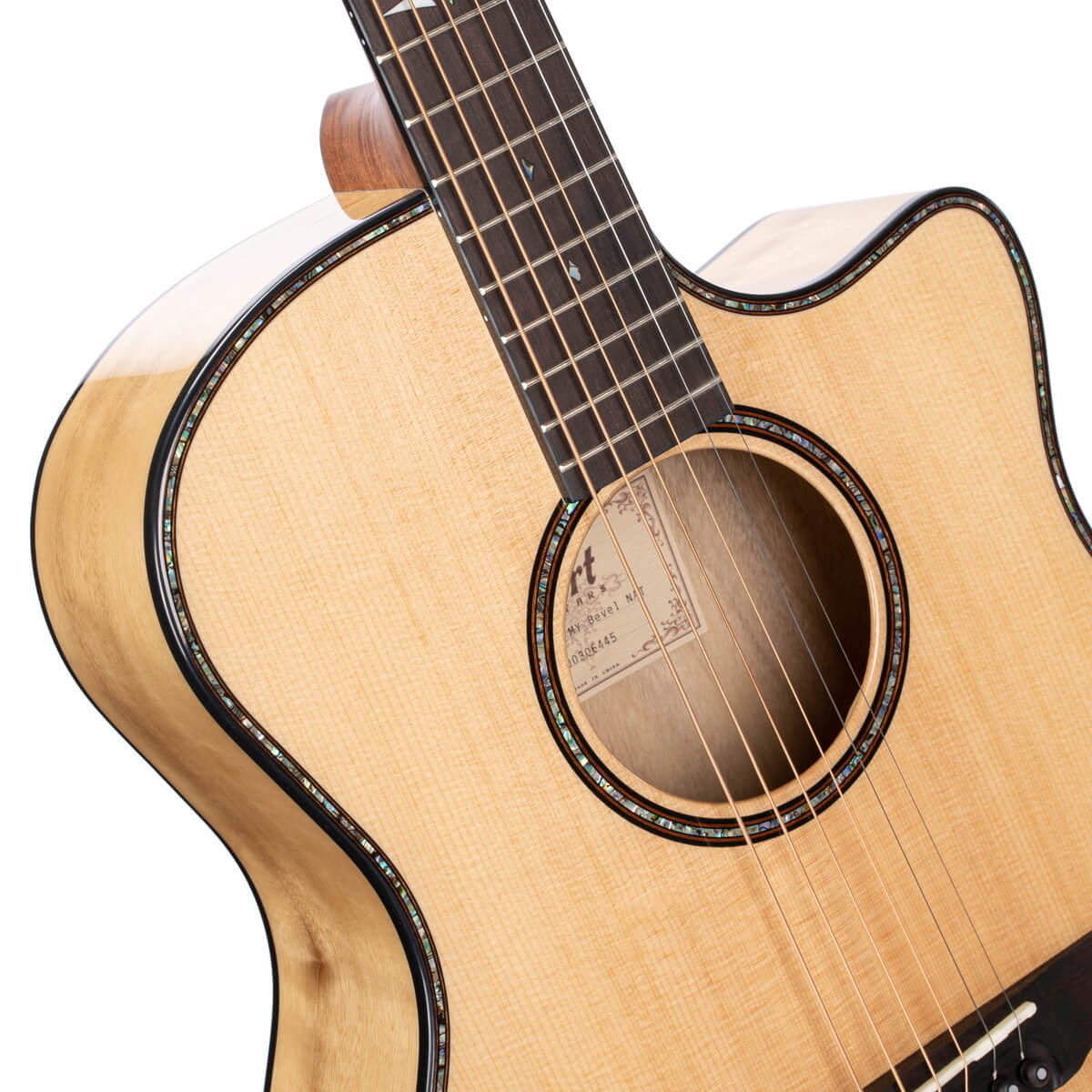 Электроакустическая гитара Cort GA-MY-Bevel-NAT Grand Regal Series