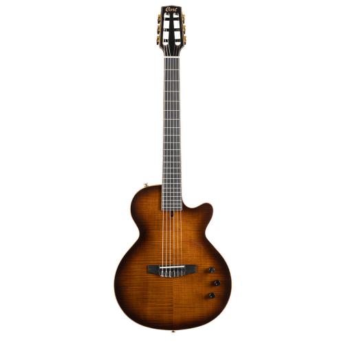 Электроклассическая гитара Cort Sunset-NC-DLX-TSB-WBAG