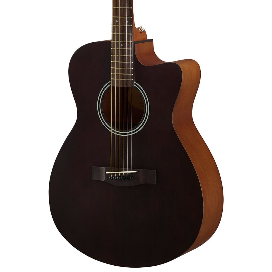 Акустическая гитара Yamaha FS400C SMB SMOKY BLACK