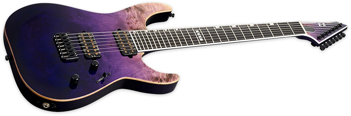 Электрогитара ESP E-II M-II NT Purple Natural Fade