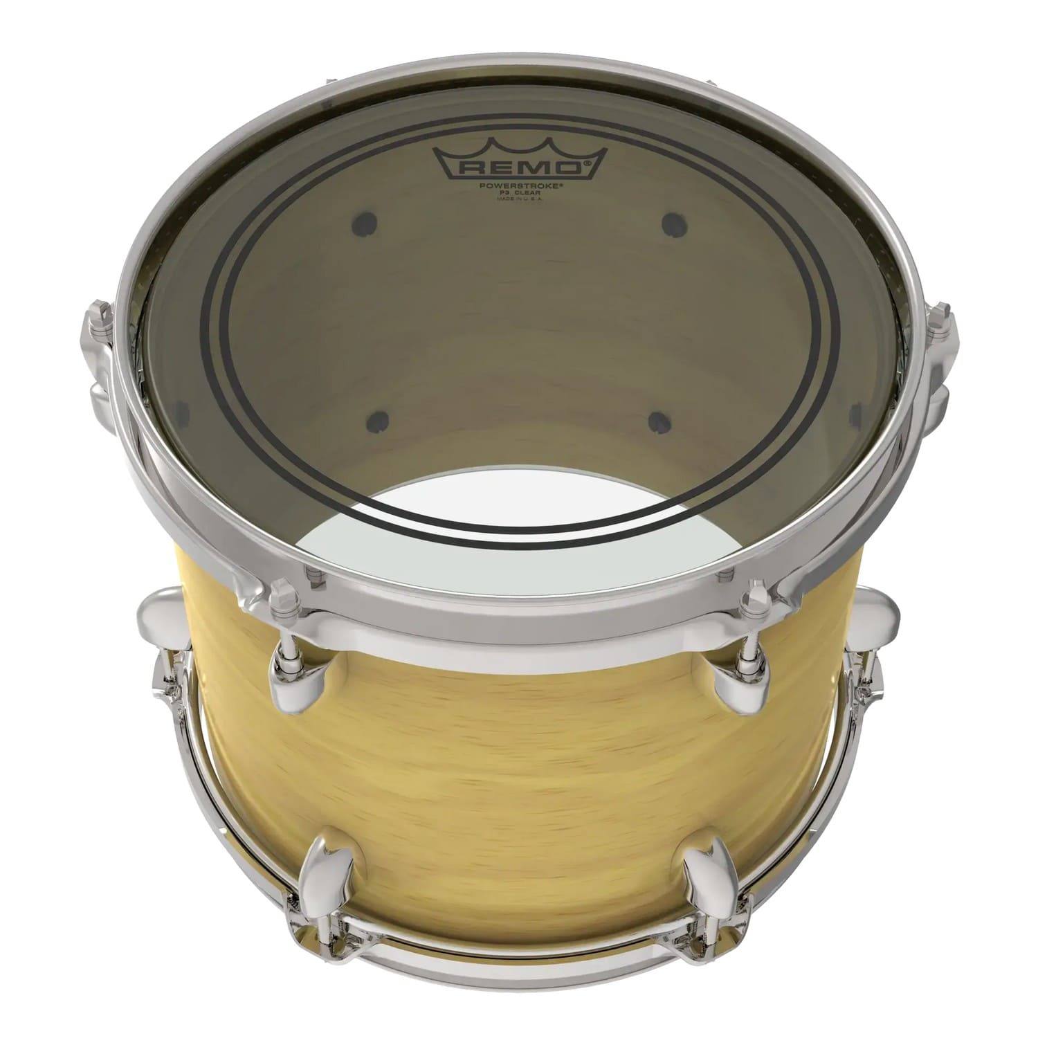 Пластик для барабана REMO P3-0314-BP BATTER POWERSTROKE 3 CLEAR