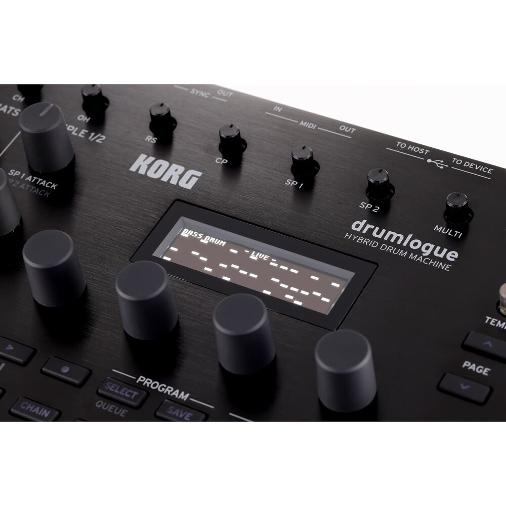 Драм-машина Korg Drumlogue