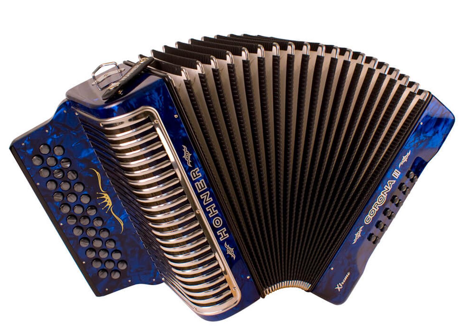 Баян HOHNER Corona II XTREME EAD, dark blue (A5481)