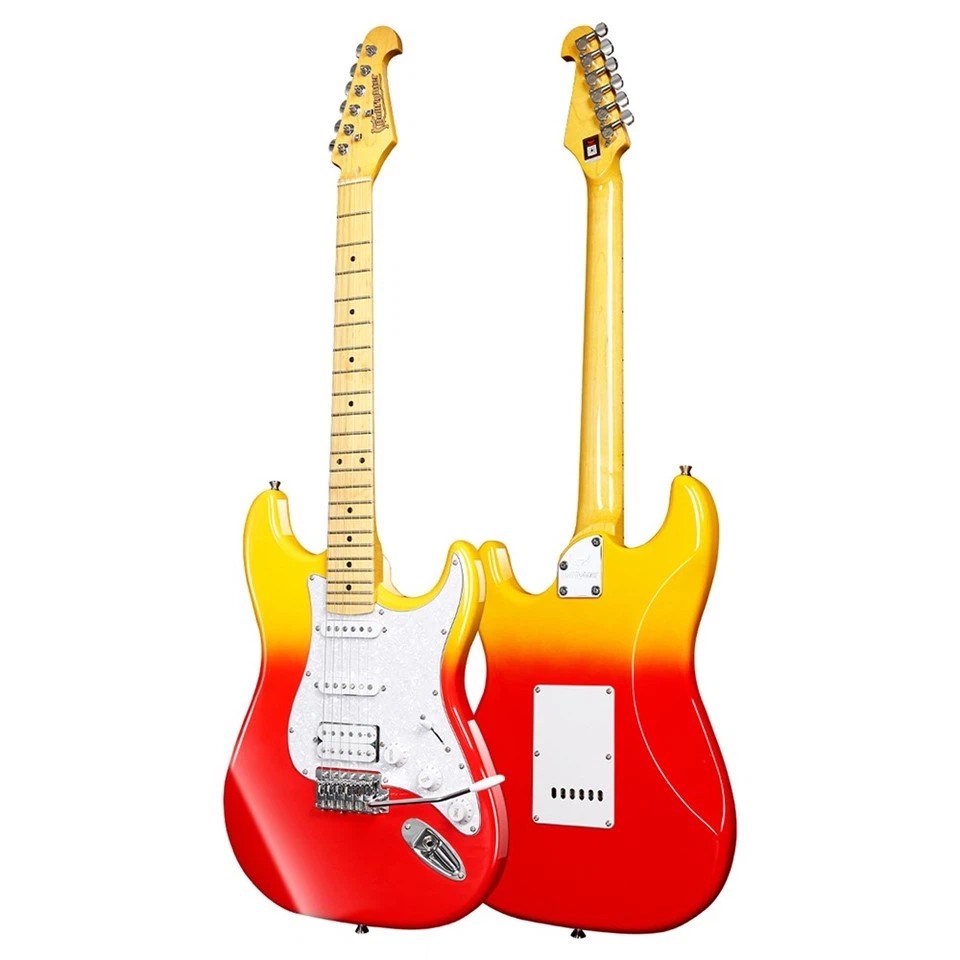 Электрогитара BULLFIGHTER D-130 New Style With bag, Red yellow