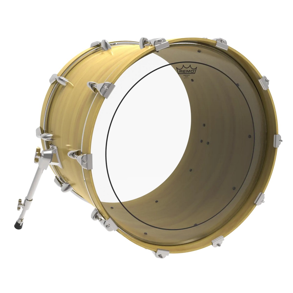 Пластик для барабана REMO PS-1326-00 Bass Pinstripe Clear