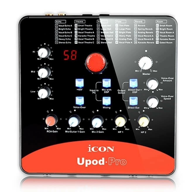 Аудиоинтерфейс iCON UPod Pro