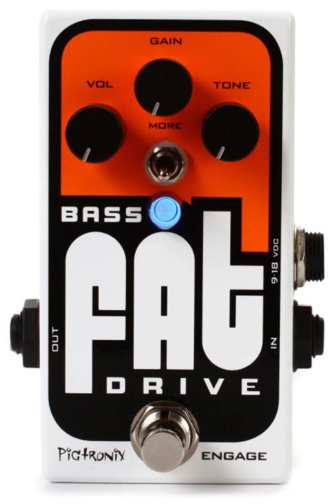 Педаль эффектов PIGTRONIX BOD Bass FAT Drive