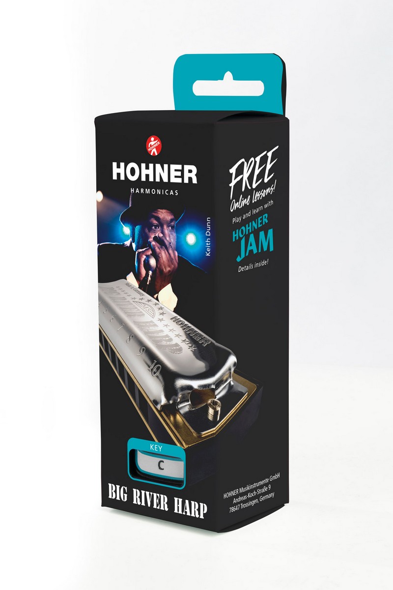 Губная гармошка HOHNER M590106X Big river harp 590/20 A