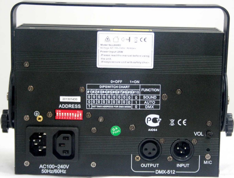 Лазерный эффект Involight SLL200RG