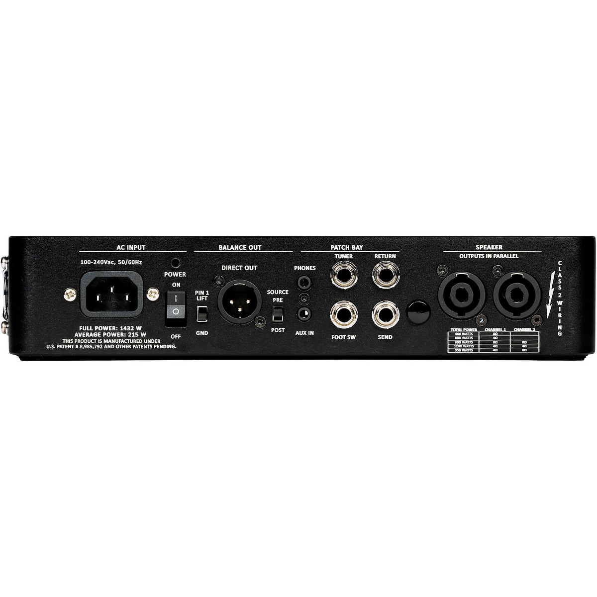 Басовый усилитель Gallien-Krueger Legacy 1200