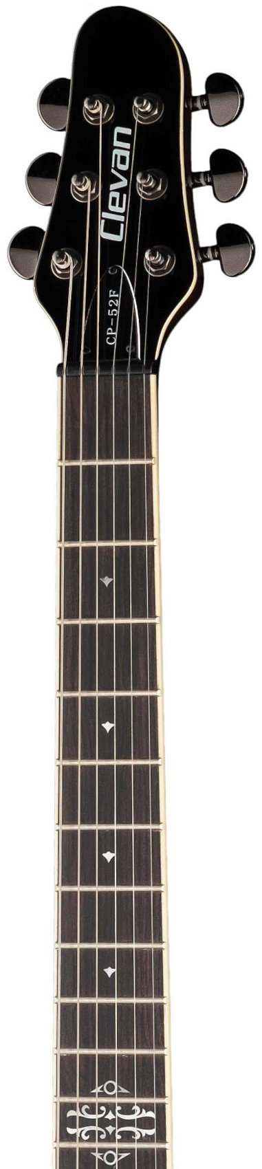 Электрогитара CLEVAN CP-52FTBK-GLOSS