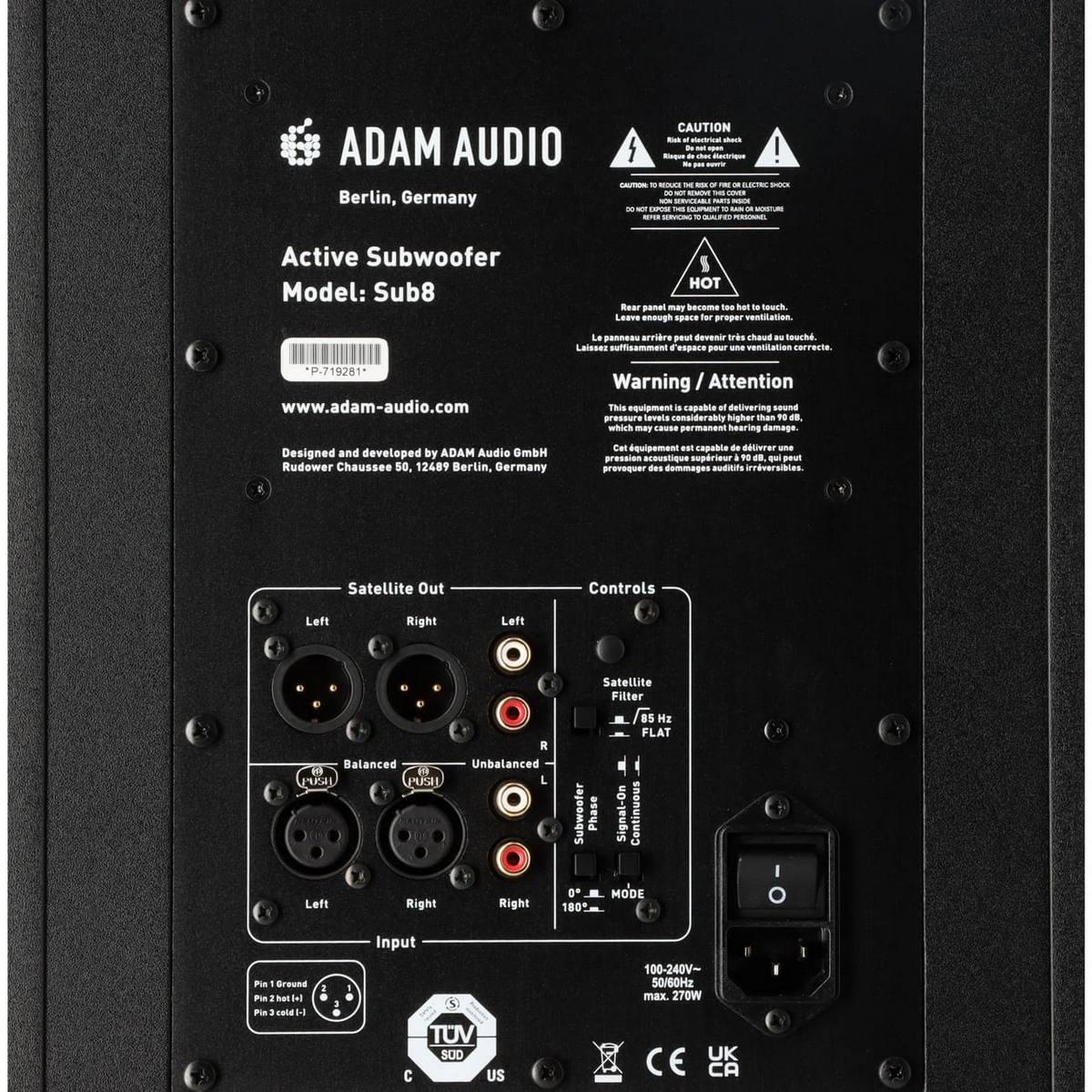 Сабвуфер ADAM Audio Sub8