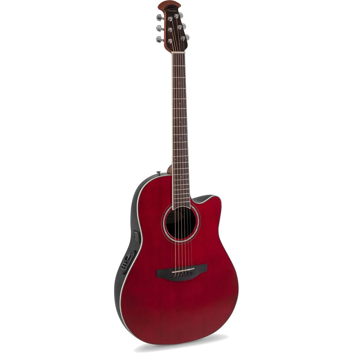 Электроакустическая гитара OVATION CS24-RR Celebrity Standard Mid Cutaway Ruby Red