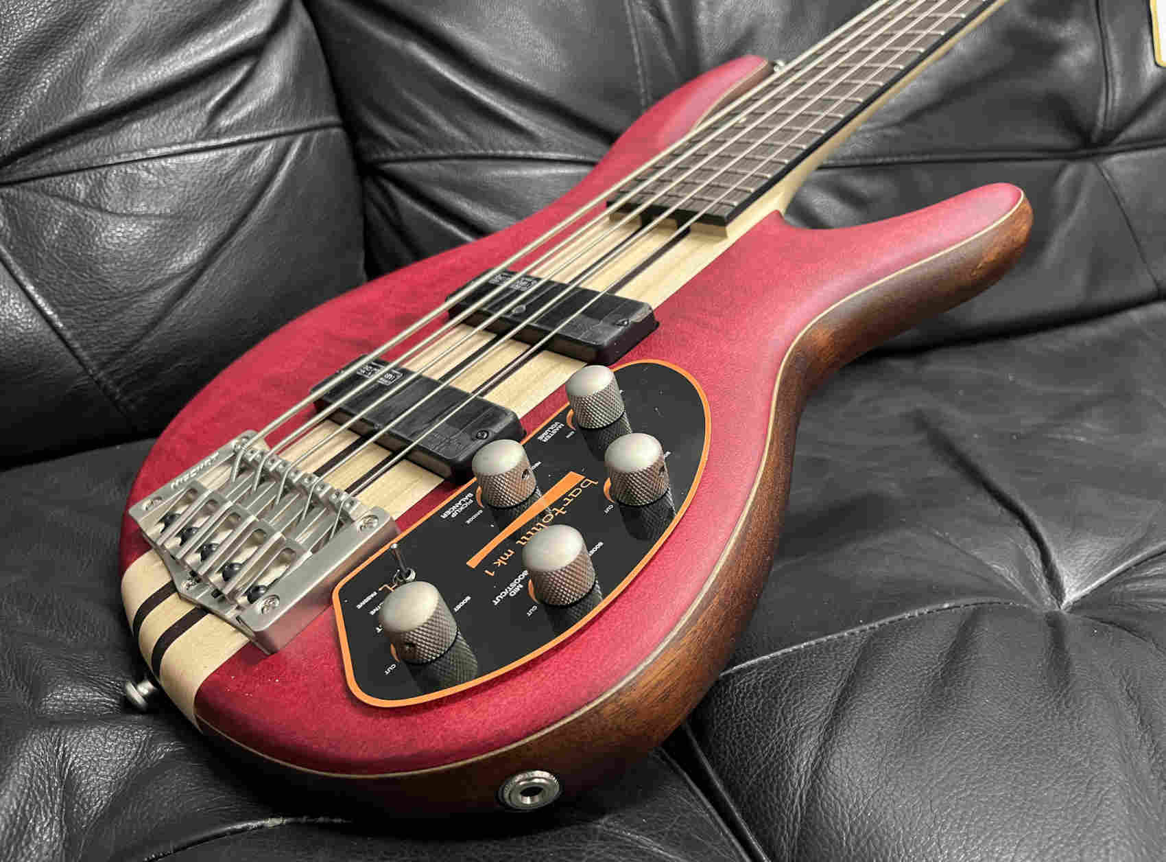 Бас-гитара Cort A5-Plus-FMMH-OPBC Artisan Series