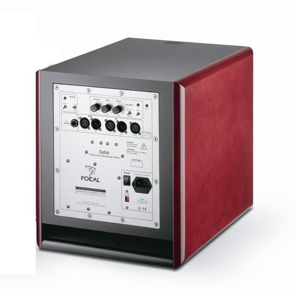 Сабвуфер FOCAL Sub 6 red