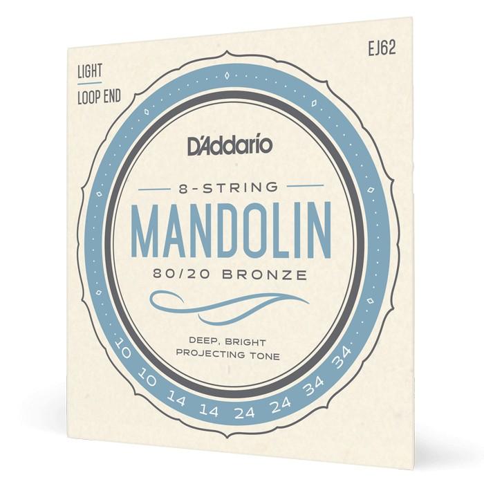 Струны для мандолины D'Addario EJ62