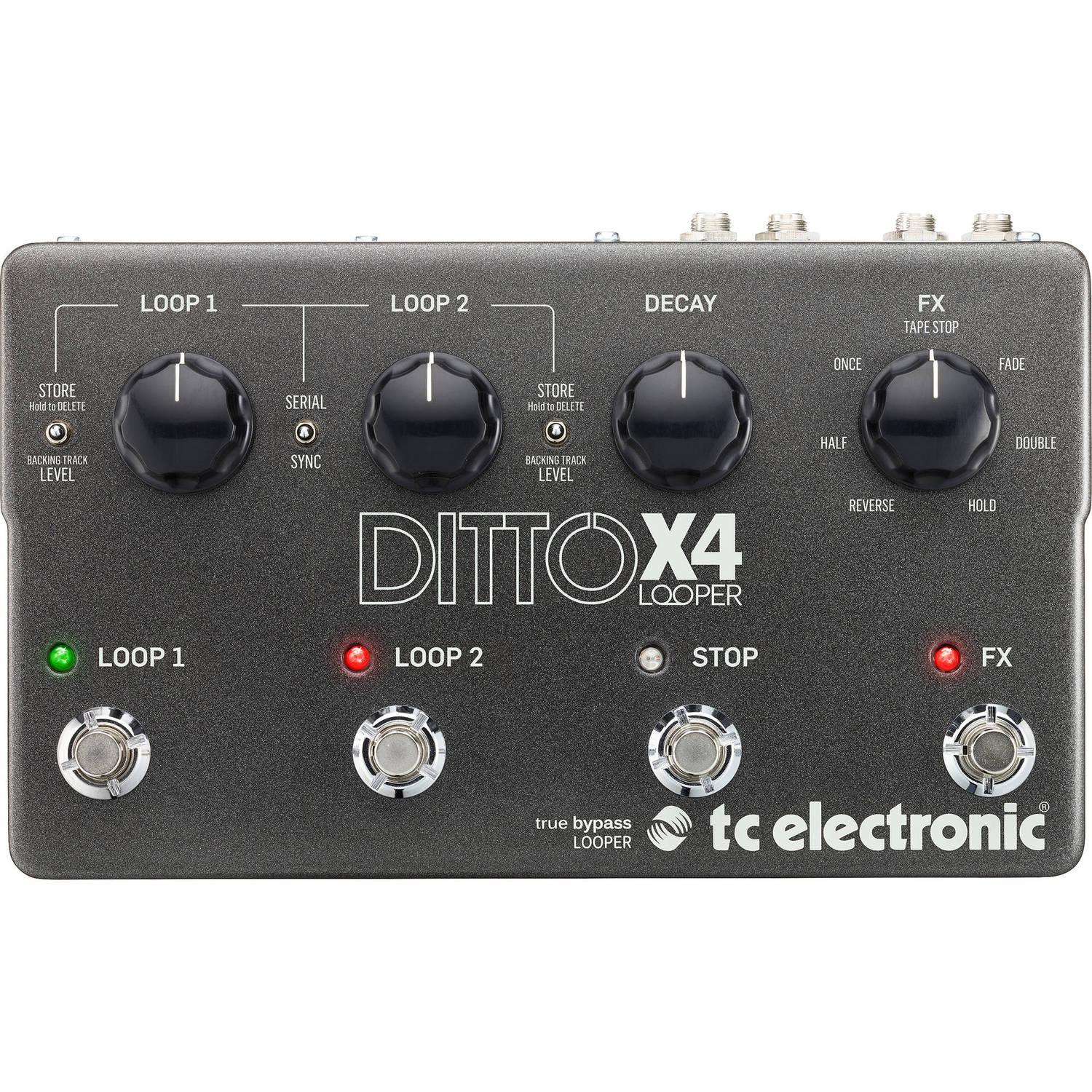 Гитарный лупер TC ELECTRONIC DITTO X4 LOOPER