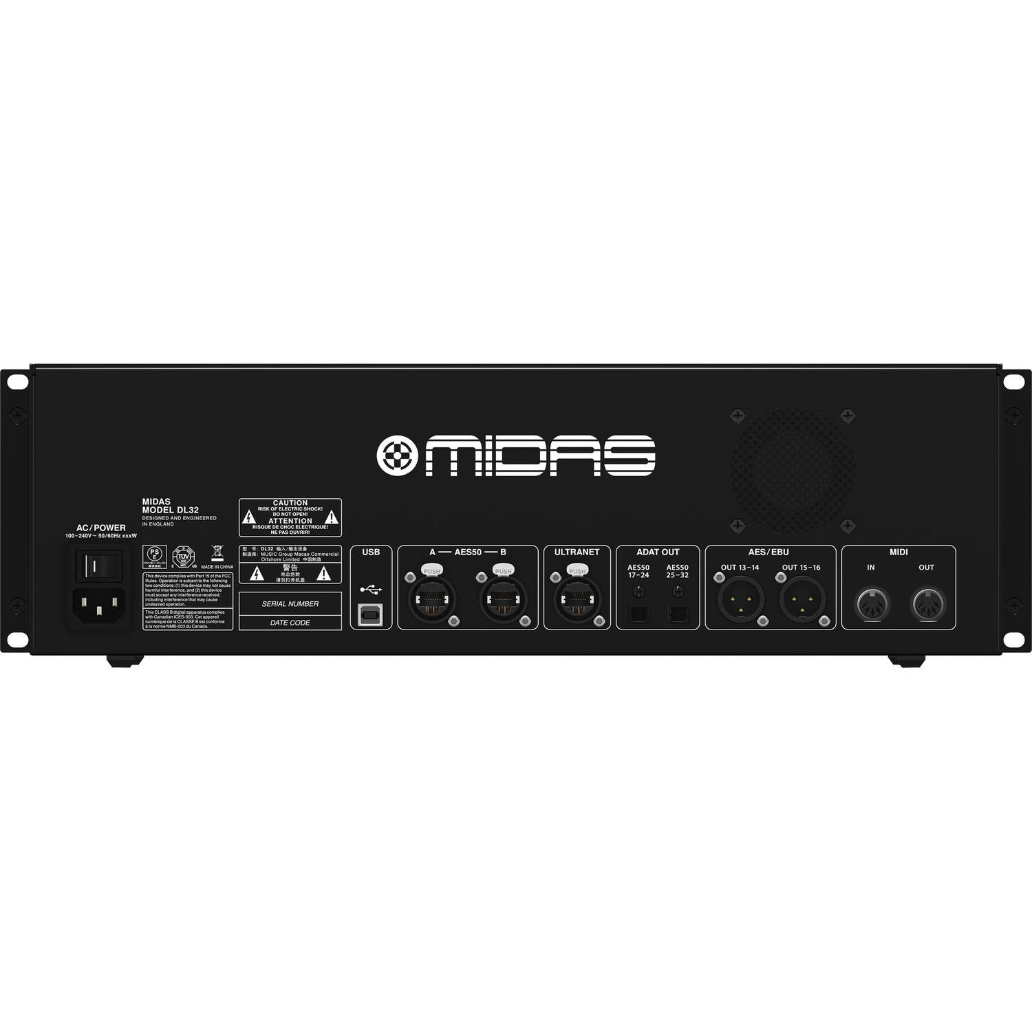 Стейджбокс MIDAS DL32