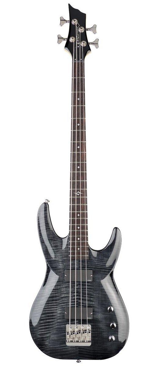 Бас-гитара DBZ BAR4FM-TBK Barchetta 4-string Bass FM Trans Black