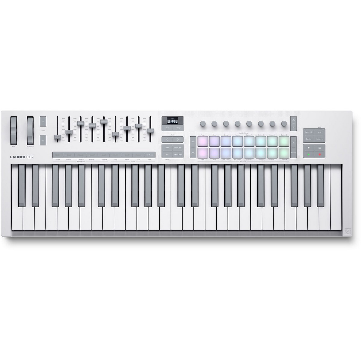 MIDI клавиатура Novation Launchkey 49 MK4 WH