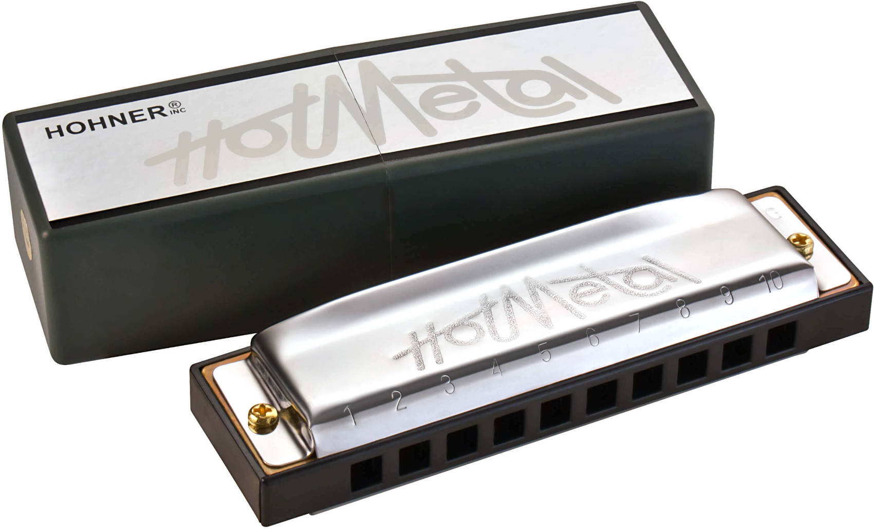 Губная гармошка HOHNER M57210X Hot metal A Box