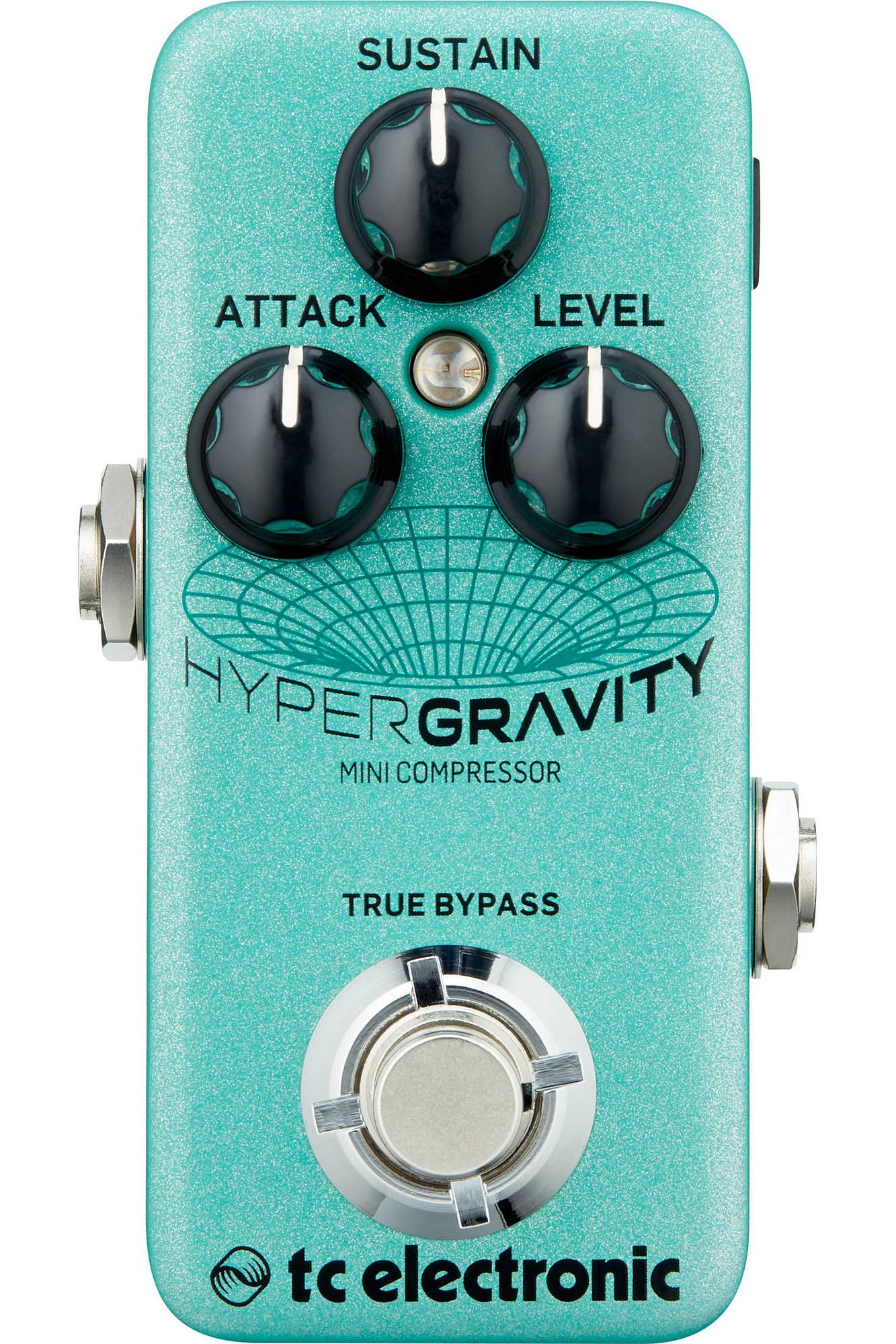 Педаль эффектов TC ELECTRONIC HYPERGRAVITY MINI COMPRESSOR