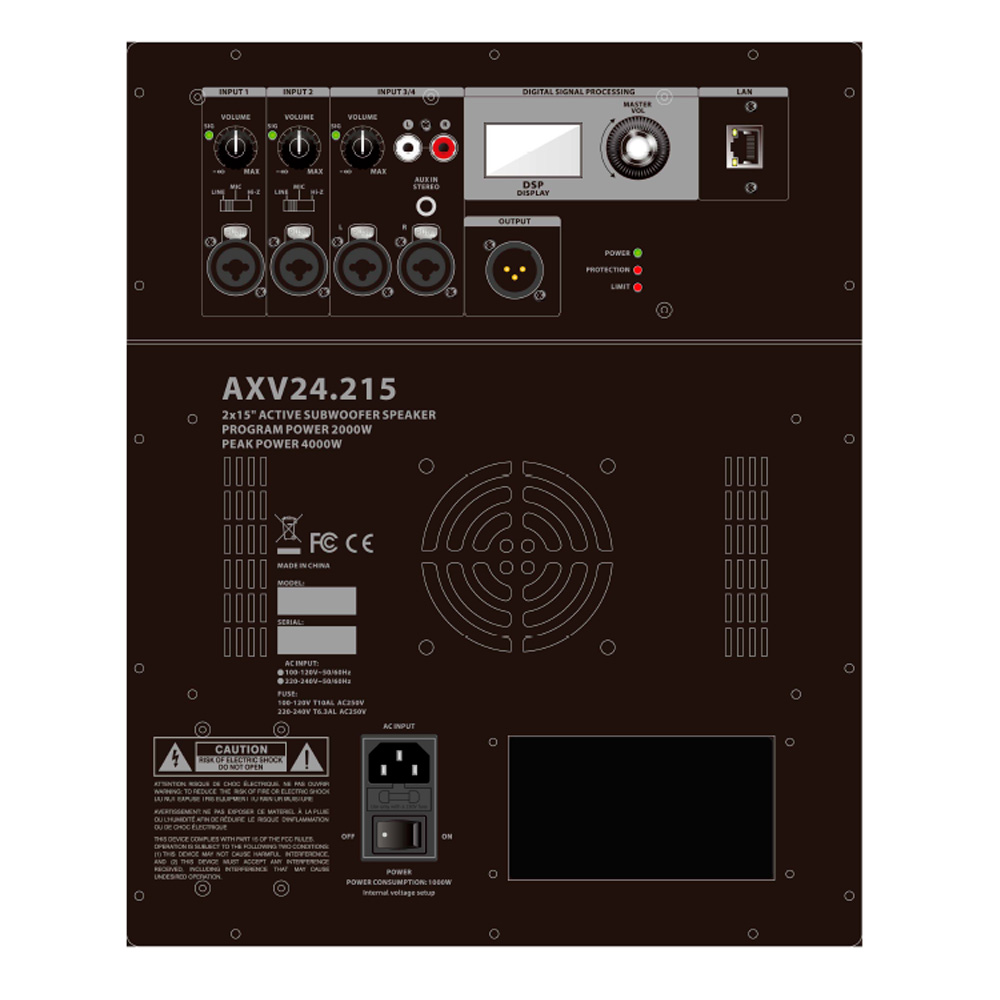 Комплект звукоусиления Show AXV 24.215
