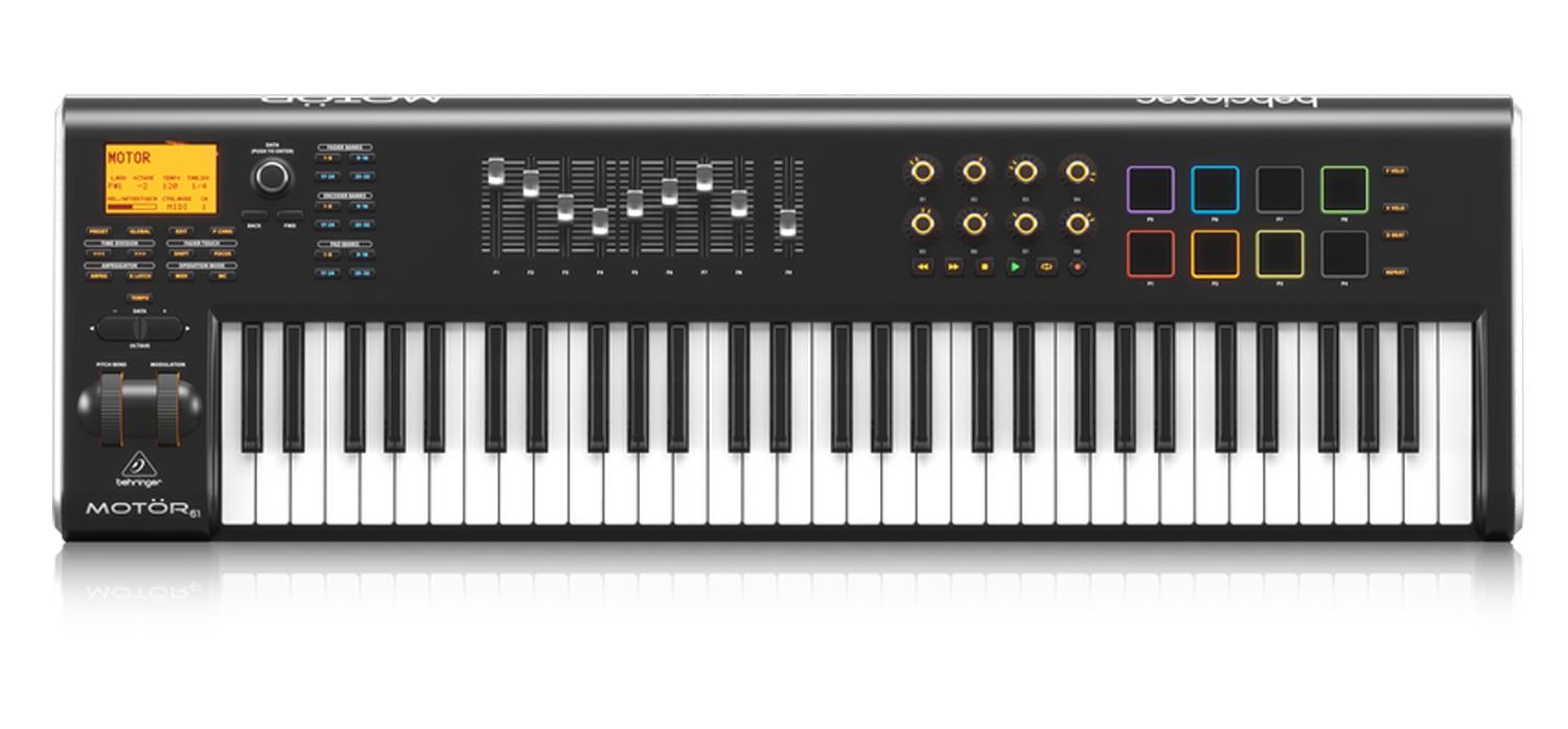 MIDI клавиатура Behringer MOTOR 61