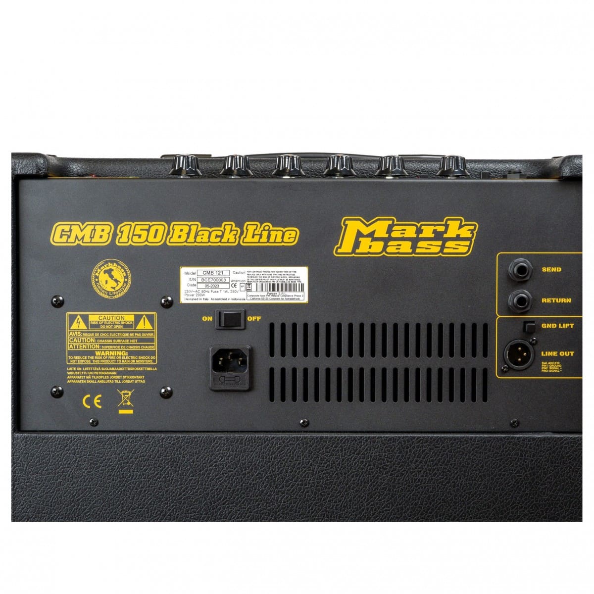 Комбоусилитель Markbass CMB 151 BlackLine