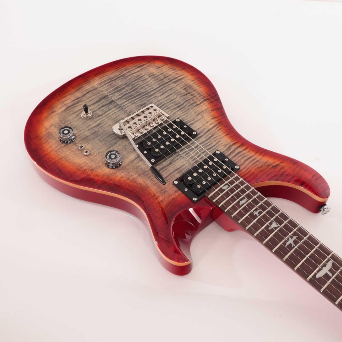 Электрогитара PRS SE Custom 24-08 Charcoal Cherryburst