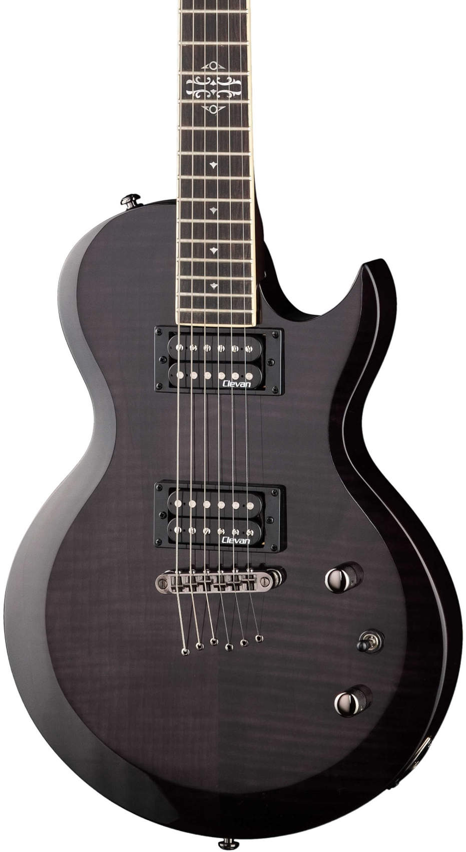Электрогитара CLEVAN CP-52FTBK-GLOSS