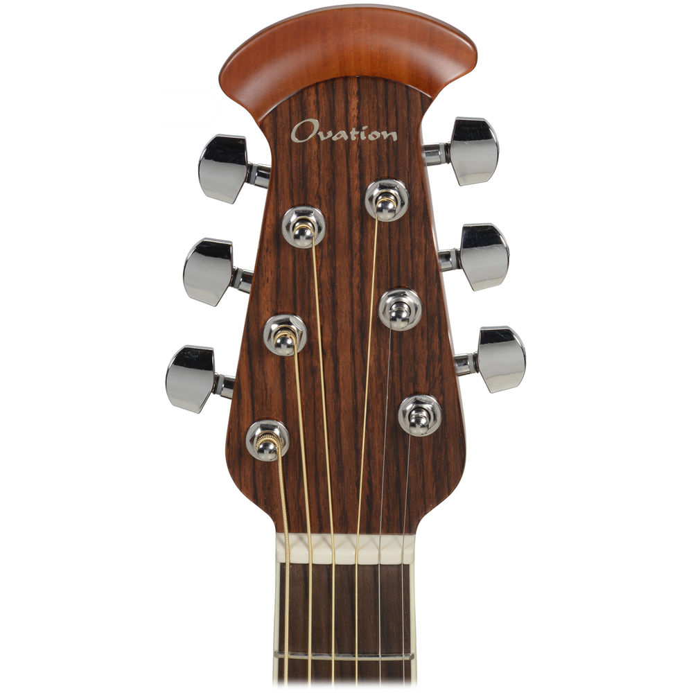 Электроакустическая гитара OVATION CS24P-NBM Celebrity Standard Plus Mid Cutaway Nutmeg Burled Maple