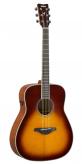 Трансакустическая гитара Yamaha FG-TA BROWN SUNBURST