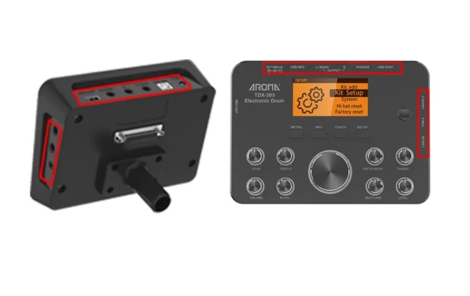 Электронная ударная установка AROMA TDX-30S