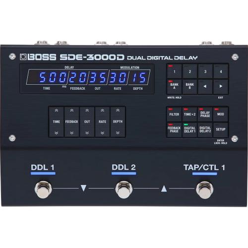 Педаль эффектов Boss SDE-3000 Dual Delay