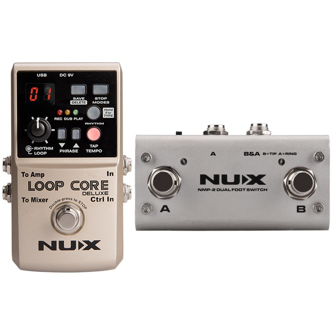 Педаль эффектов NUX Loop-Core-Deluxe-Bundle