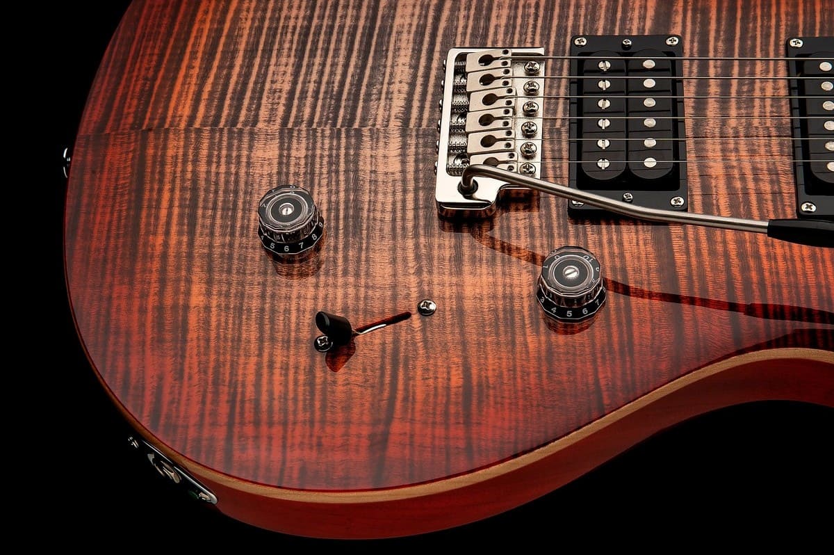 Электрогитара PRS SE Custom 24 Charcoal Cherryburst