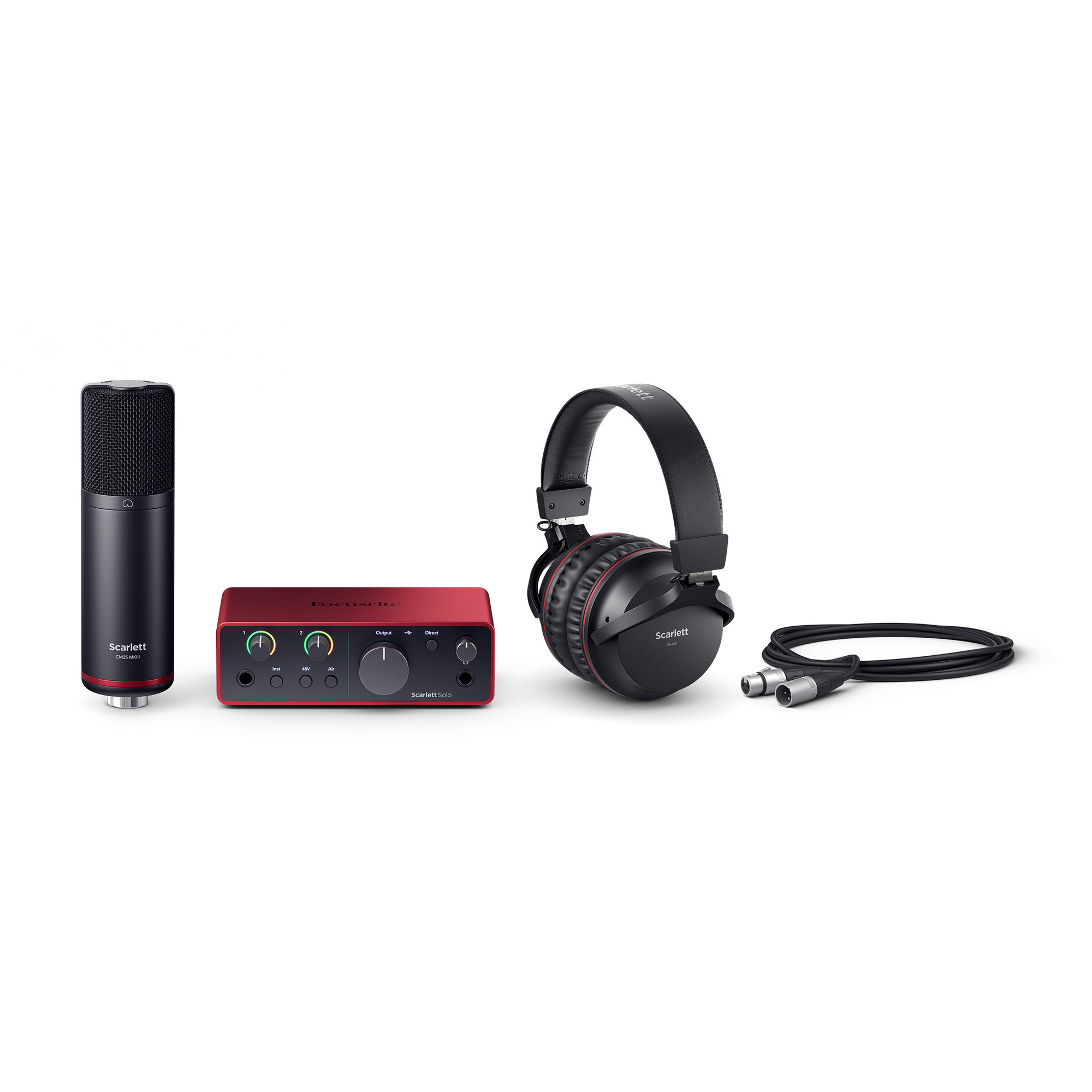 Аудиоинтерфейс FOCUSRITE Scarlett-Solo-Studio-4th