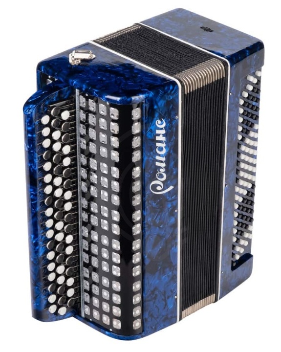 Баян Шуйский B9-BL «Романс» 55x100-II синий