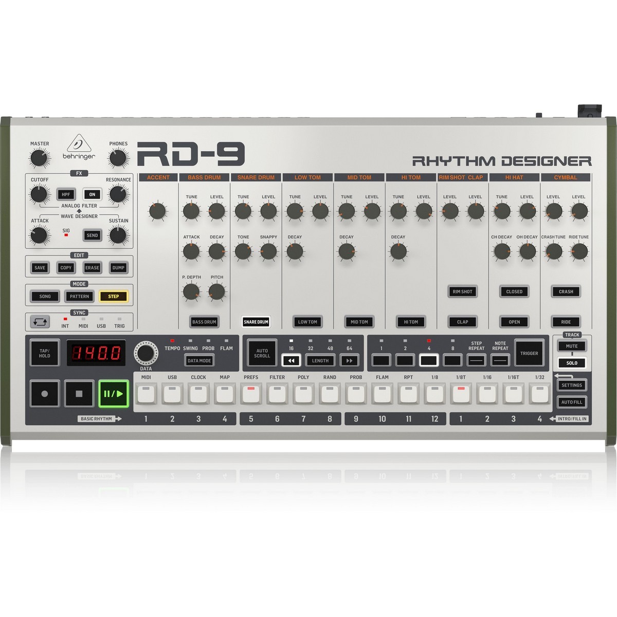 Драм-машина BEHRINGER RD-9