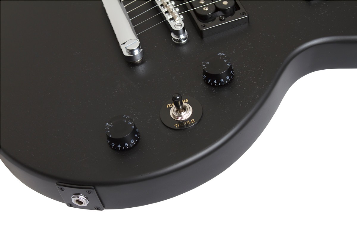 Электрогитара EPIPHONE Les Paul Special Satin E1 EBV Ebony Vintage