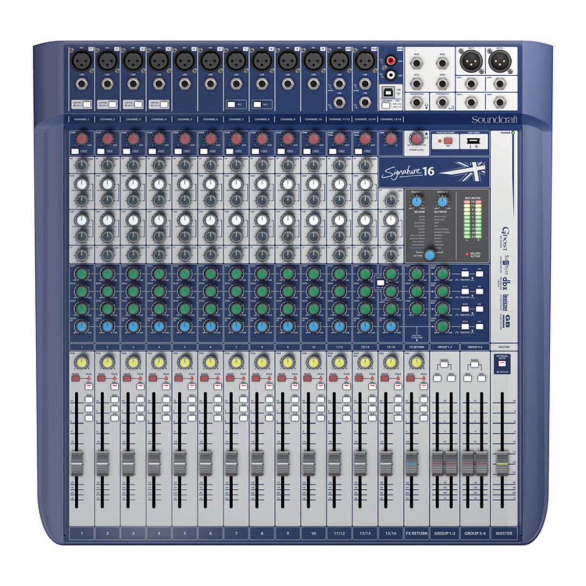 Микшер Soundcraft Signature 16