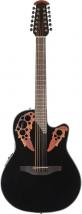 Двенадцатиструнная гитара OVATION CE4412-5 Celebrity Elite Mid Cutaway Black