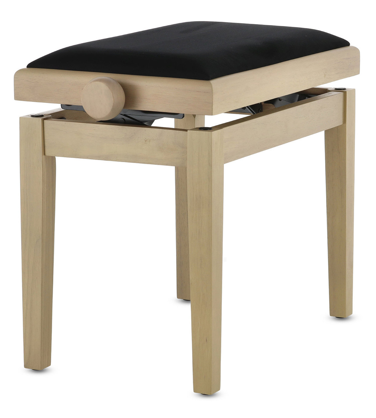 Банкетка GEWA 130170 Piano Bench Deluxe White Ash Seat Black