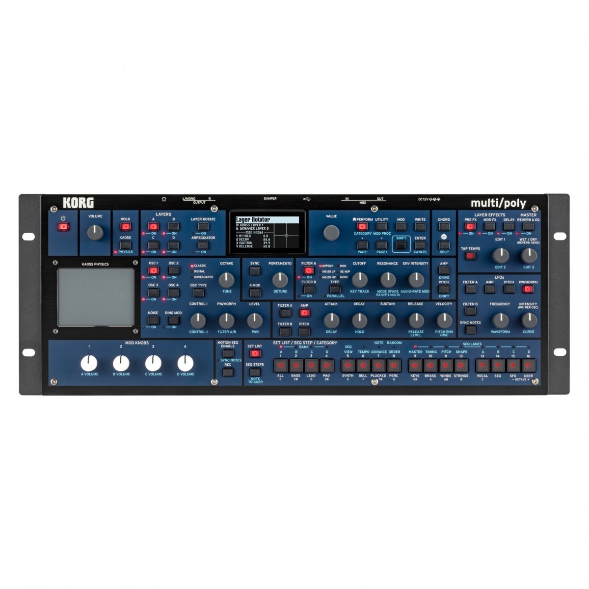 Синтезатор Korg multi/poly Module 