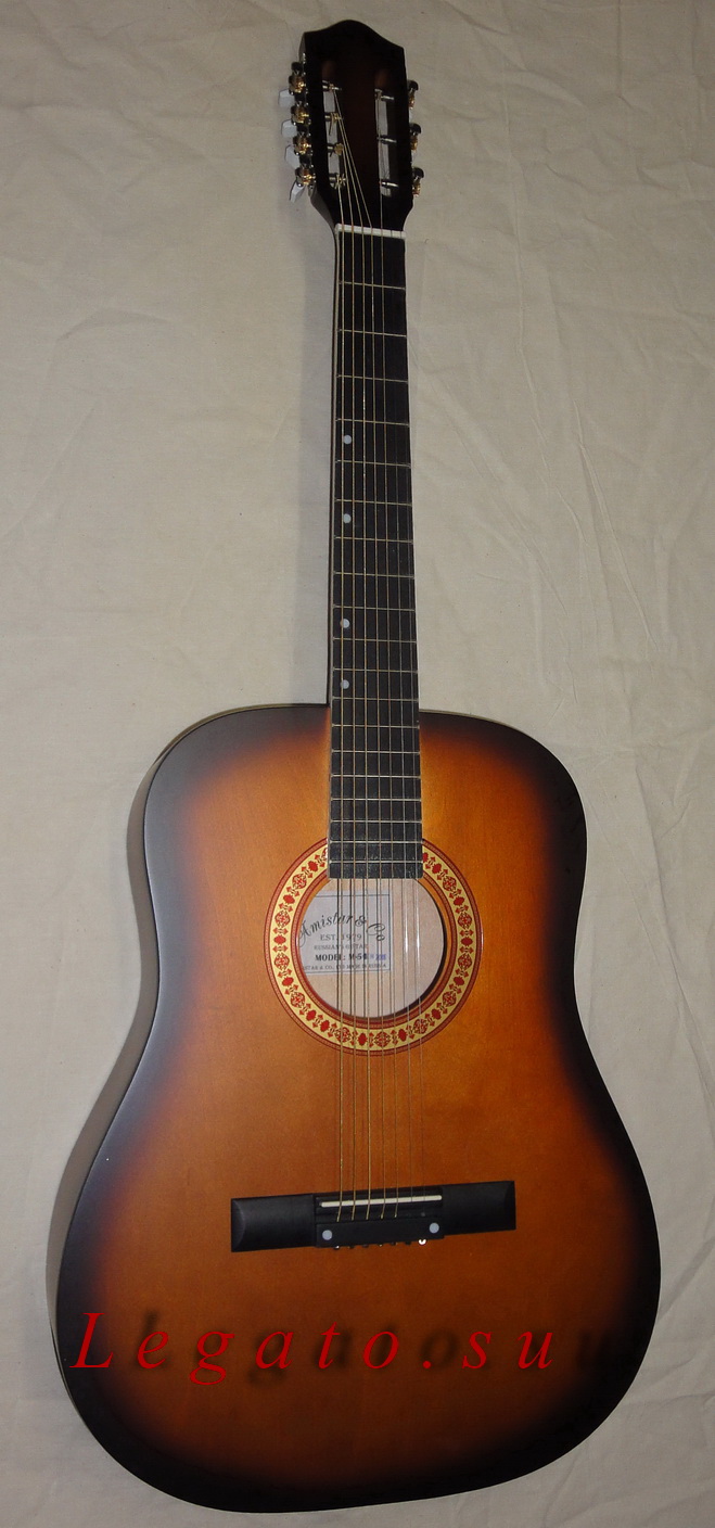 Семиструнная гитара Амистар Н-51 цвет светлый санберст