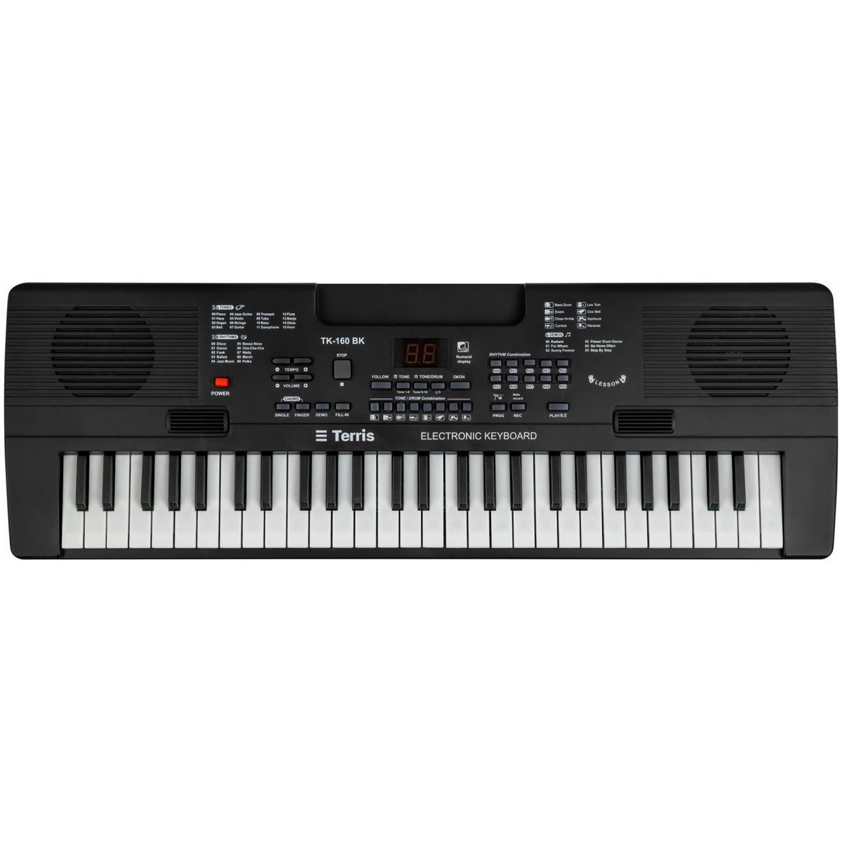 Синтезатор TERRIS TK-160 BK