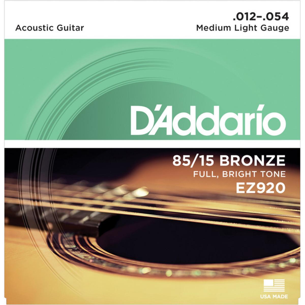 Струны для гитары D'Addario EZ920