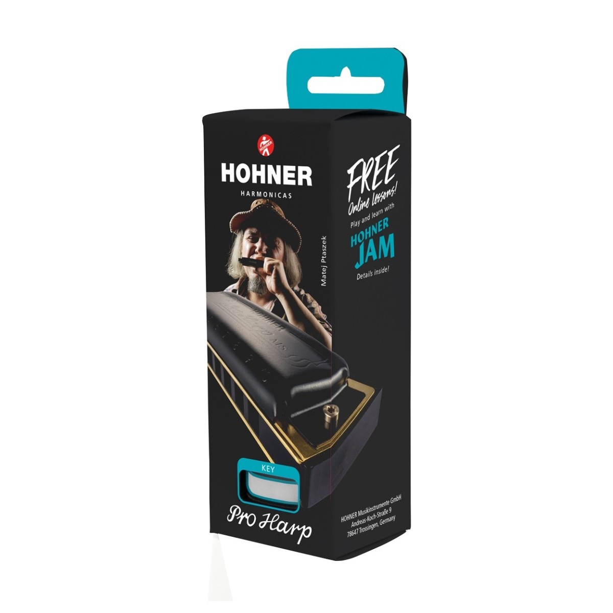 Губная гармошка HOHNER Pro Harp C-major